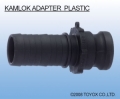 日本TOYOX-管件,塑料接头,对接,KAMLOK ADAPTER 胶管接头 树脂制/633-E PP