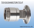 日本TOYOX东洋克斯-TOYOCONNECTOR TC3-F接头 (TOYOX胶管专用接头)